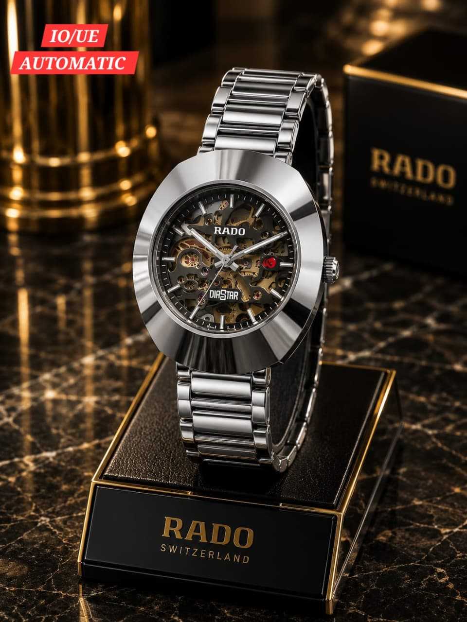 RADO Diastar Automatic Unisex Watch || ساعة رادو دياستار أوتوماتيكية للجنسين