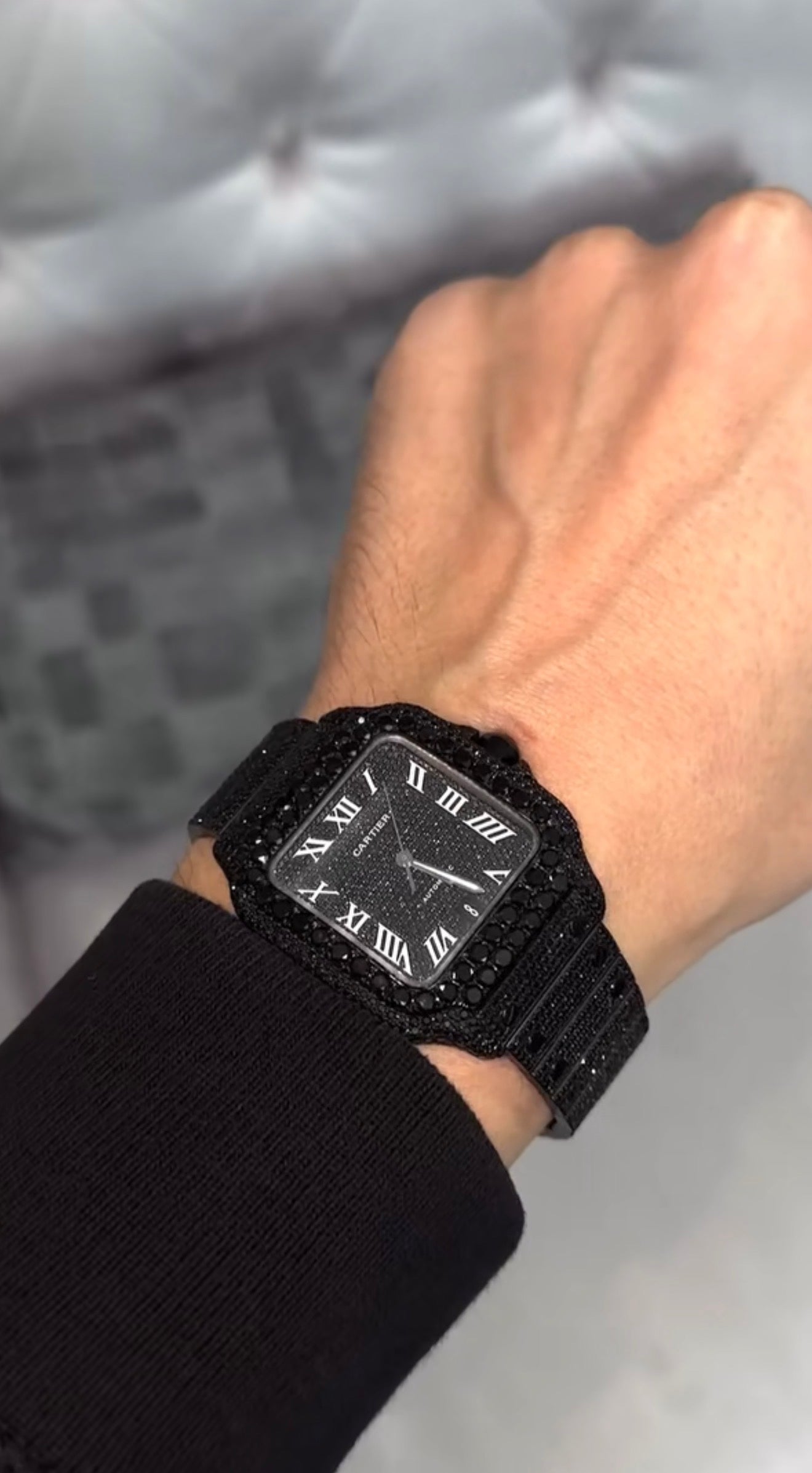 Diamond Quartz Wrist Watch