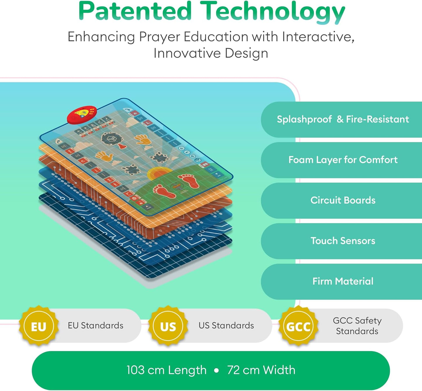 Islamic Mat for Children Education