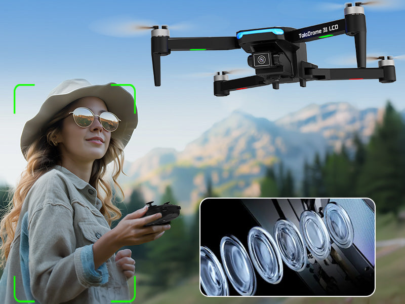 LCD Screen H31 Drone Camera for Stunning Aerial Photography