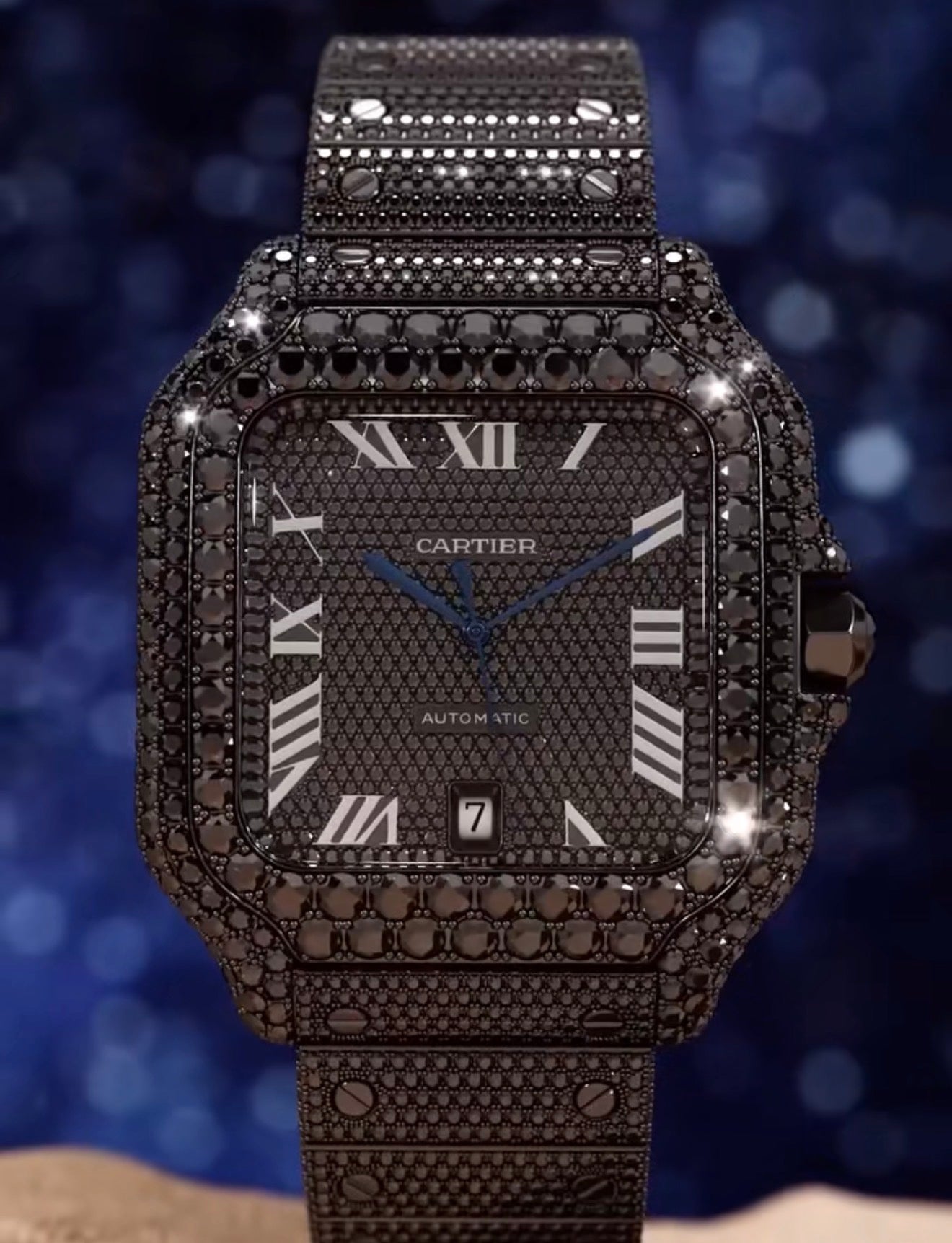 Diamond Quartz Wrist Watch