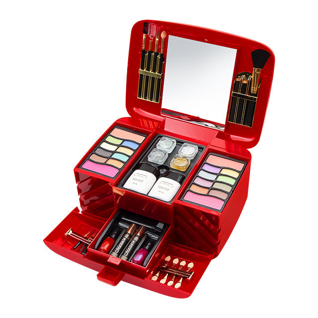 Girls Makeup Kit with Box – Complete Makeup Kit for Girls & Kids  || طقم مكياج للبنات مع علبة – طقم مكياج كامل للبنات والأطفال